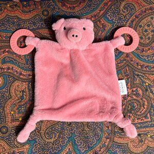 Bella Tunno Teether Buddy Plush Pink Pig